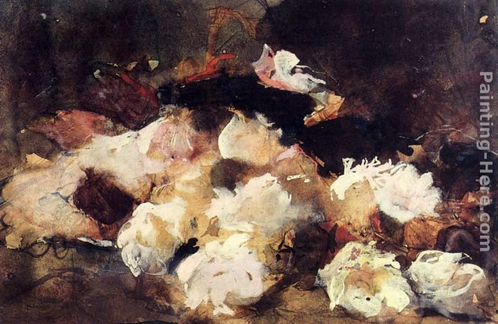 A Still Life With Roses painting - George Hendrik Breitner A Still Life With Roses art painting